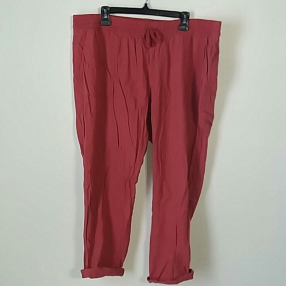 XL Old Navy Red Pants - Picture 1 of 6